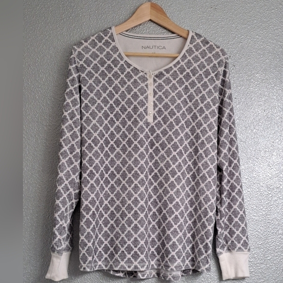 Nautica 2 Piece Women's Lightweight Fleece Pajamas   Size M - Picture 1 of 11